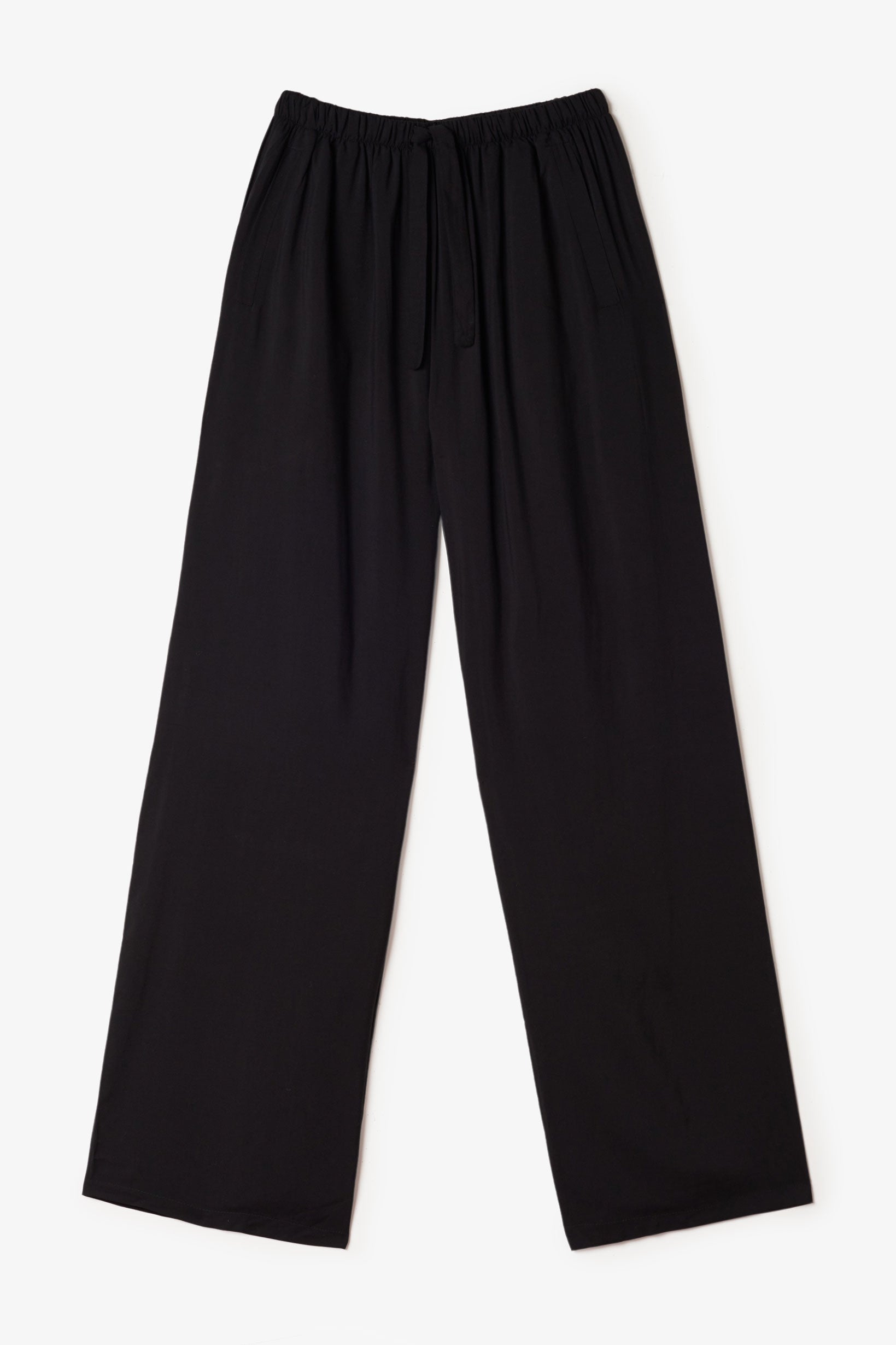 Pantalón negro en viscosa de Forever 2